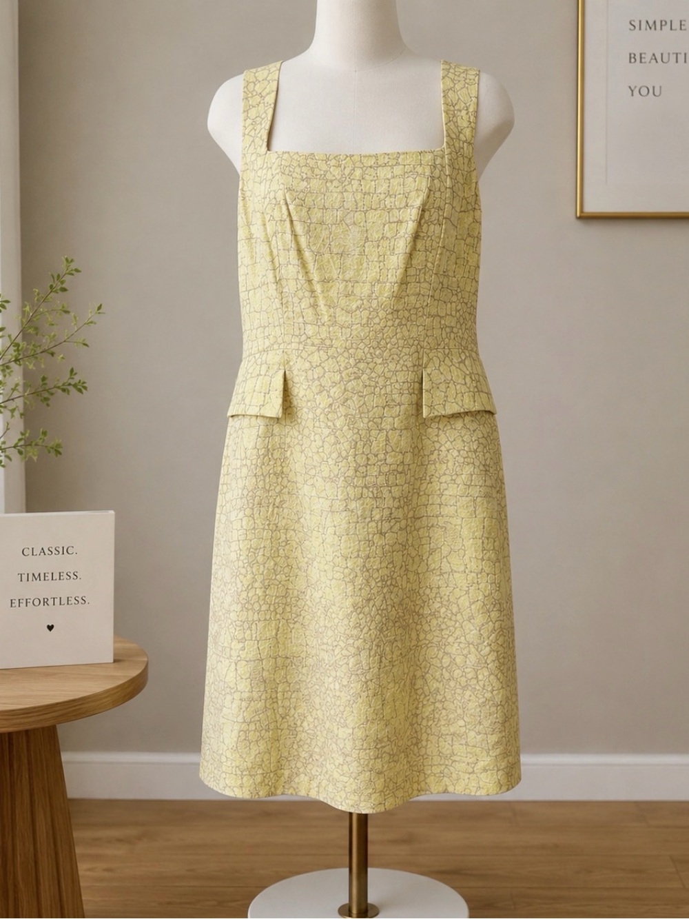 Bill Cost Elegant midi Dress size large